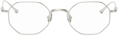 Matsuda Silver M3086 Glasses In Brushed Silver, Grey