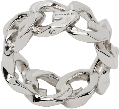 Givenchy Silver G Ring In 040-silvery