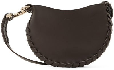 Chloé Brown Small Mate Bag In 297 Bold Brown