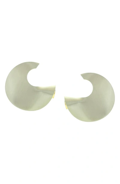 Olivia Welles Gold-plated Rayna Hoop Earrings