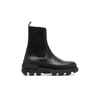 MONCLER BLACK NEUE LEATHER CHELSEA BOOTS,H209A4F00030M219818854957