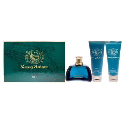 Tommy Bahama Set Sail Martinique By  For Men - 3 Pc Gift Set 3.4oz Edc Spray, 3.4oz Afte In Blue