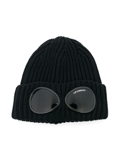 C.p. Company Kids' Goggles Detail Beanie