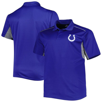 Profile Royal Indianapolis Colts Big & Tall Team Color Polo