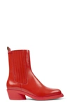 Camper Bonnie Chelsea Boot In Red