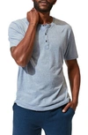 Threads 4 Thought Slub Henley In China Blue