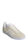 Adidas Originals Gazelle Sneaker In Off White/ White/ Clear Pink