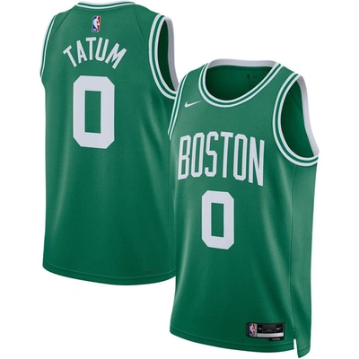 Nike Boston Celtics Icon Edition 2022/23  Men's Dri-fit Nba Swingman Jersey In Green