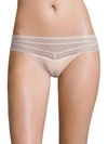 Chantelle Festivite Lace Brazilian Bikini Briefs In Blush