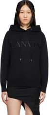 Lanvin Womens Black Other Materials Sweater