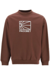 Rassvet Big Logo Sweatshirt In Brown