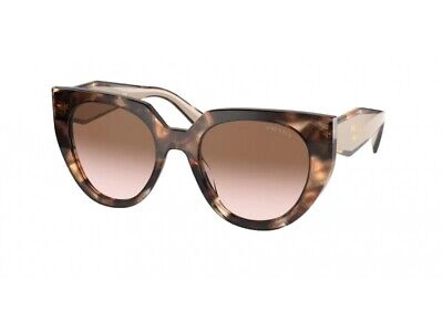 Pre-owned Prada Sunglasses Pr 14ws 01r0a6 Havana Brown Woman