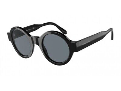 Pre-owned Giorgio Armani Sunglasses Ar 903m 5001r8 Black Blue Woman
