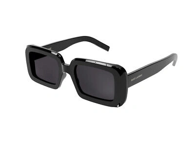 Pre-owned Saint Laurent Sunglasses Sl 534 Sunrise 001 Black Black Man Woman