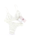 Hanky Panky Wedding Night Thong And Bralette Box Set In White