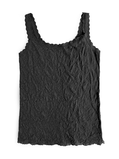Hanky Panky Plus Size Signature Lace Classic Cami In Black