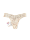 Hanky Panky Signature Lace Original Rise Thong In Brown