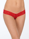 HANKY PANKY SIGNATURE LACE CROTCHLESS THONG