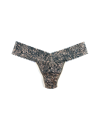 Hanky Panky Printed Original-rise Signature Lace Thong In Animal Kingdom