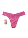 Hanky Panky Supima® Cotton Original Rise Thong In Pink
