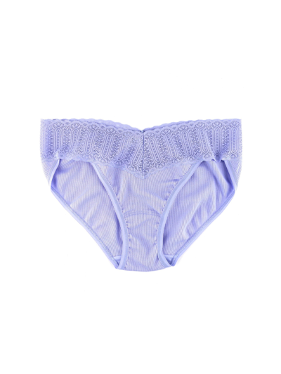 Hanky Panky Eco Rx Original Rise Thong In Sweet Lavender Purple
