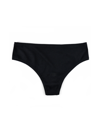 Hanky Panky Playstretch Natural Rise Thong In Black