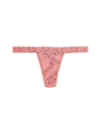 Hanky Panky Signature Lace G-string In Pink