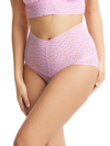 Hanky Panky Leopard Cross Dye Retro V-kini In Orange