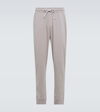 Canada Goose Huron Cotton Sweatpants In Limestone