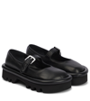 JW ANDERSON BUMPER-TUBE LEATHER LOAFERS