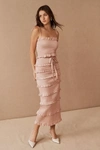 V. Chapman Lily Dress In Rose Dust