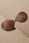 Nubra Seamless Adhesive Bra In Brown