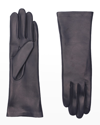 AGNELLE CLASSIC LAMBSKIN LEATHER GLOVES