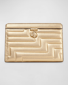 Jimmy Choo Varenne Avenue Pouch Bag In Gold Light Gold