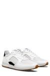 Clae Joshua Sneaker In White Black Vegan