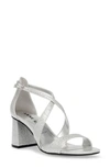 Anne Klein Armaretta Strappy Sandal In Silver