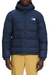 The North Face Hydrenalite 550-fill Power Down Hooded Jacket In Summit Navy