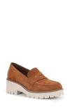 Vintage Havana Blauvelt Platform Pump In Cognac