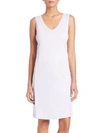 Hanro Pure Essence Sleeveless Nightgown In Blue Glow