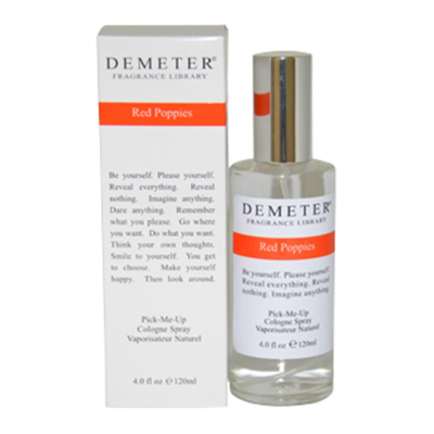 Demeter W-5812 Red Poppies - 4 oz - Cologne Spray In White