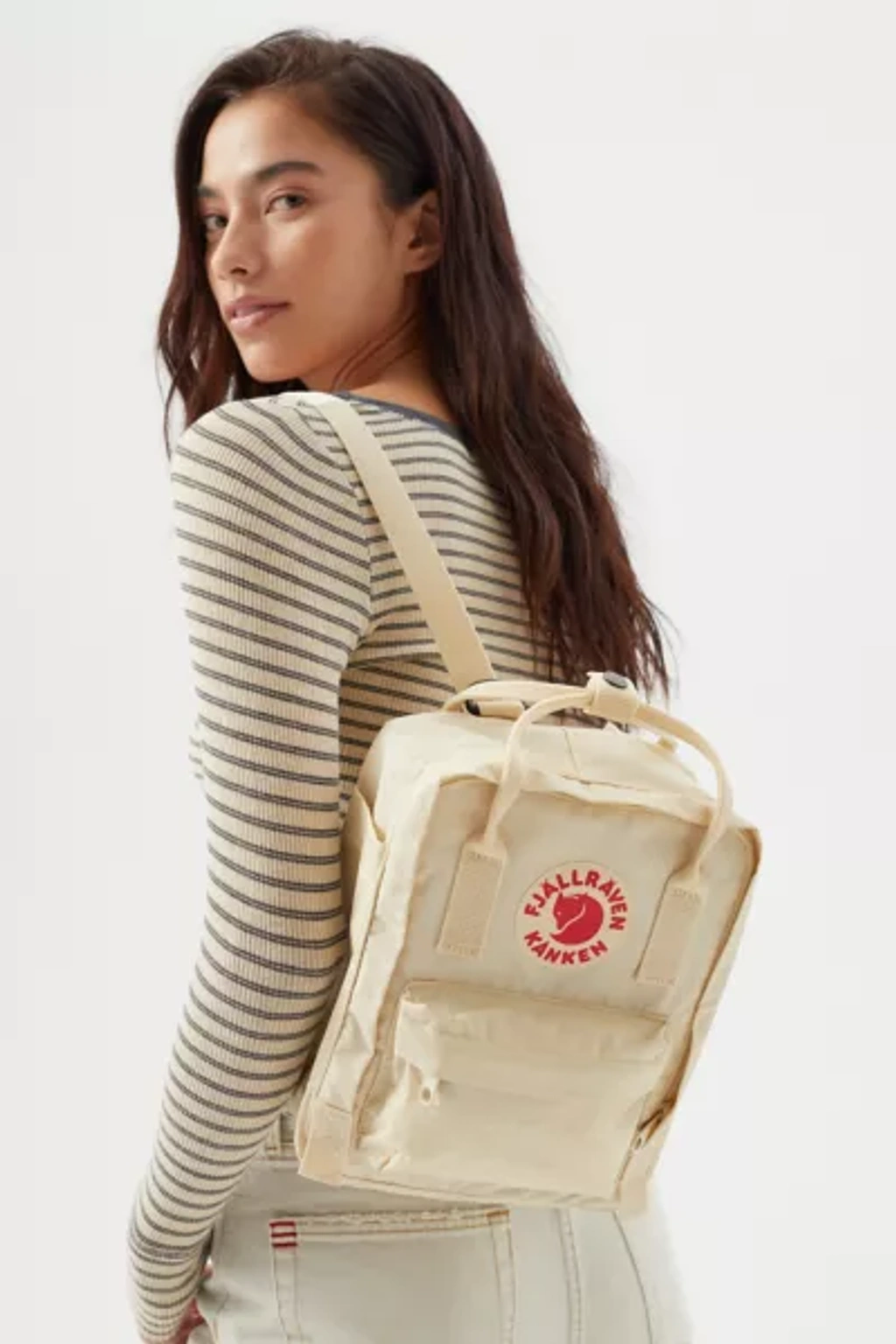 Fjall Raven Kanken Mini Backpack In Cream | ModeSens