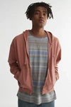 Bdg Bonfire Zip-up Hoodie Sweatshirt In Pink