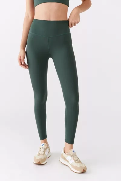 Splits59 Airweight High-waisted 7/8 Legging In Dark Green