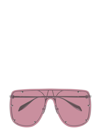 Alexander Mcqueen Eyewear Oversize In Pink