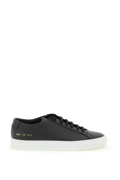 Common Projects Sneakers Leather White In Black