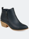 Journee Collection Women's Rebel Bootie In Navy