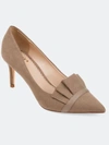 Journee Collection Women's Marek Pump In Taupe