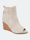Journee Collection Women's Sabeena Bootie In Taupe