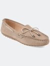 Journee Collection Women's Comfort Thatch Loafer In Taupe