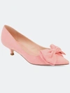 Journee Collection Women's Orana Kitten Heel In Coral